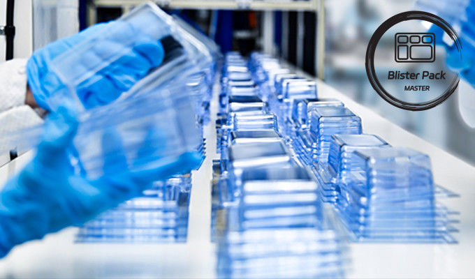 التعبئة العقيمة الطبية البثور للتعبئة التجميلية الطبية علبة حمض الهيالورونيك