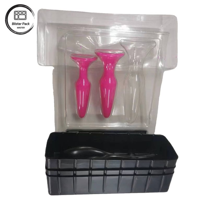 الصديقة للبيئة PS PET Clamshell Blister Box للمنتجات البالغة، Aldult